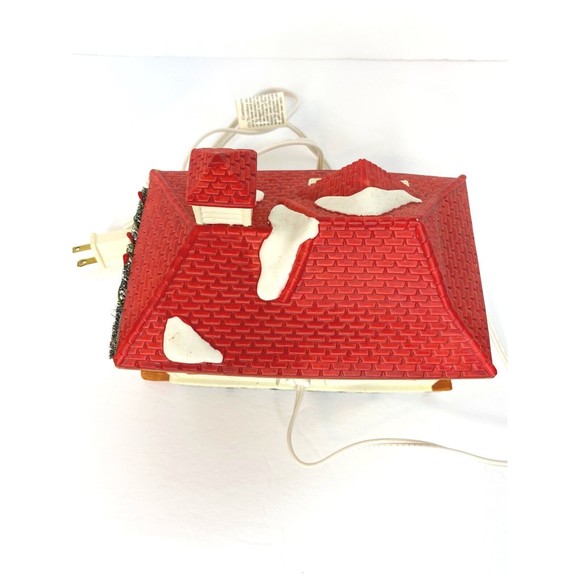 Holiday Living by Lowes Porcelain Lighted Railroad Station EUC, Christmas - Picture 11 of 16